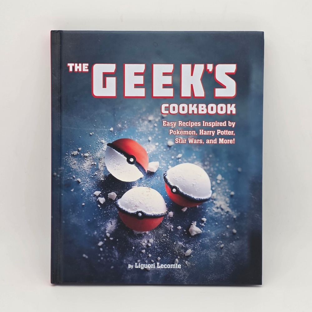 The Geek's Cookbook Hardcover Pop Culture Recipes Star Wars Harry Potter Pokemon